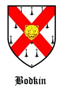 Bodkin family coat of arms