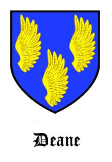 Deane family coat of arms