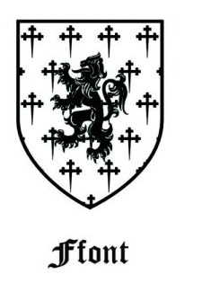 Ffont family coat of arms